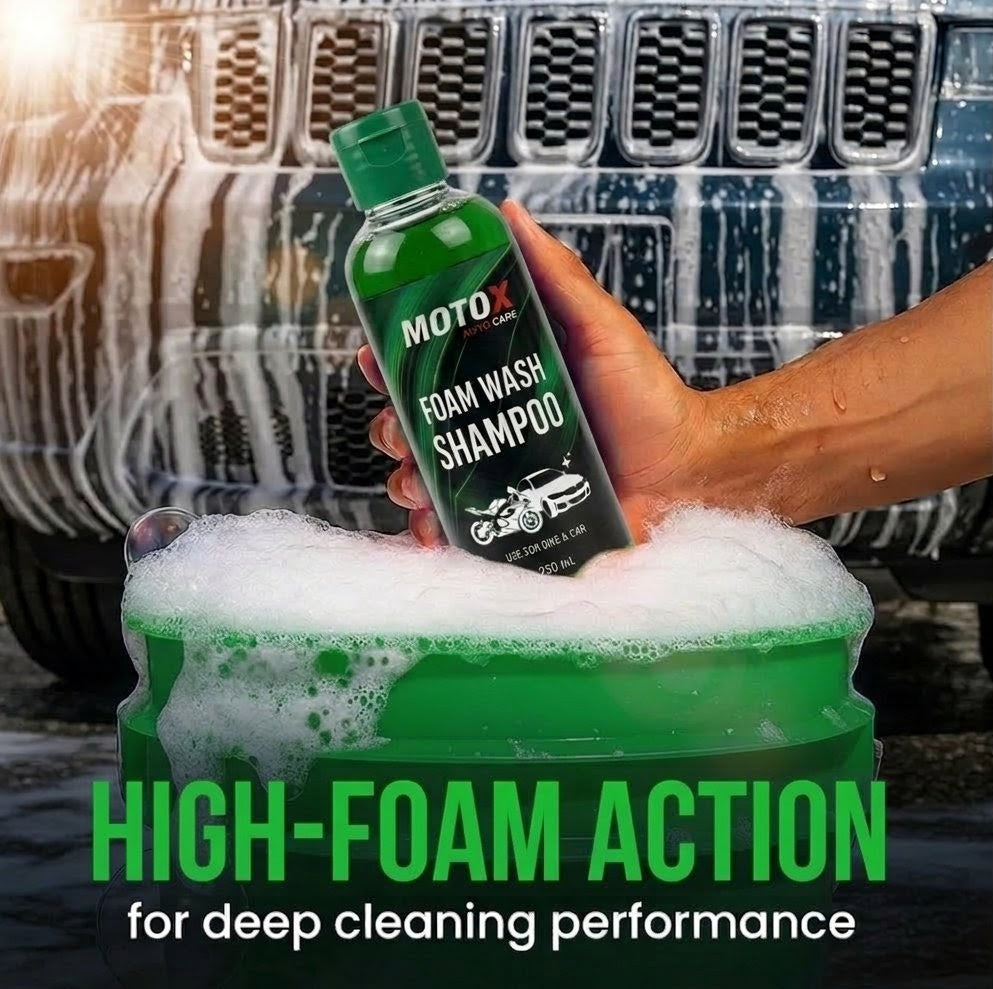 Motox sprayer +  foam shampoo | 250 ml