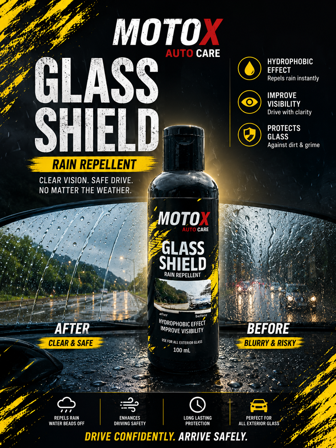MotoX Rain Repellent