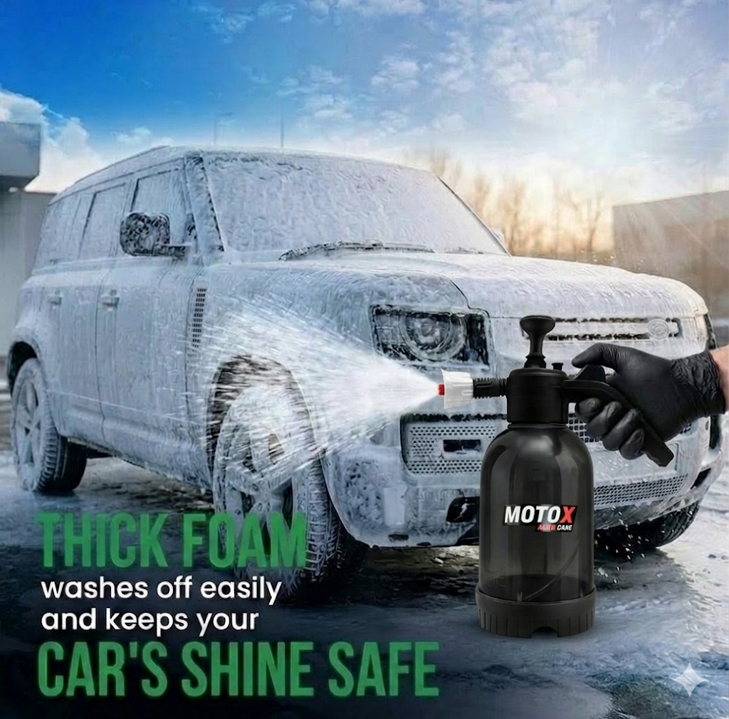 Motox sprayer +  foam shampoo | 250 ml