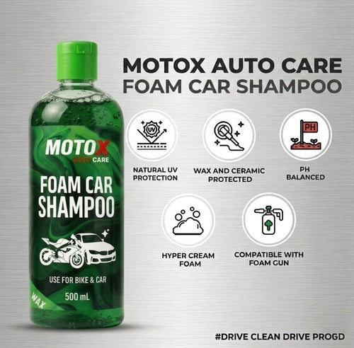 MotoX Foam car shampoo| 500 ml