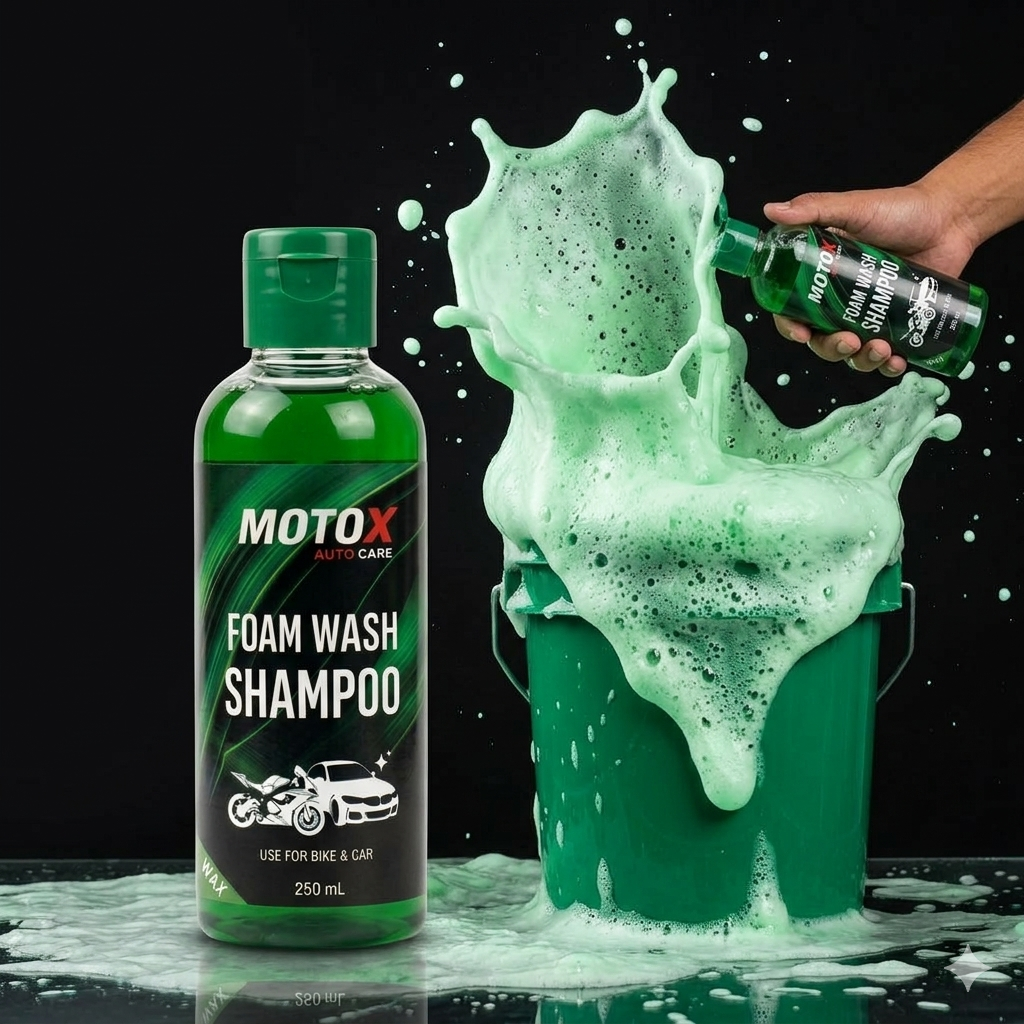 Motox sprayer +  foam shampoo | 250 ml